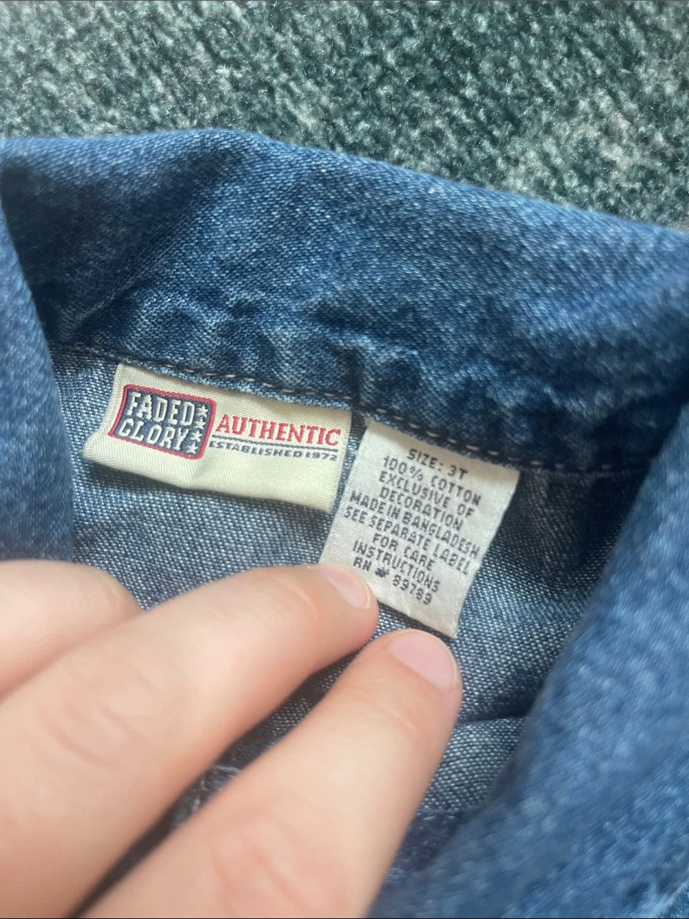 Faded Glory denim jean